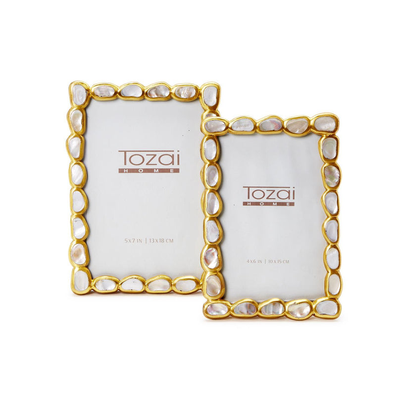 Keshi Mother Of Pearl Picture Frame - 5x7