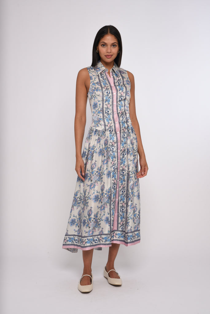 Sierra Midi Dress - Greta Scarf