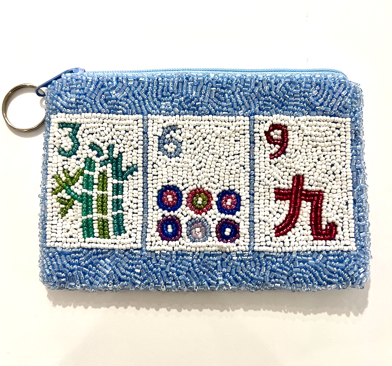Mahjong Tile Coin Purse