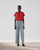 Casta Cotton Top - Tomato