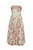 Anisha Dress - Farfella Border Egret