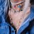 Lariat Pearl Rosario Necklace