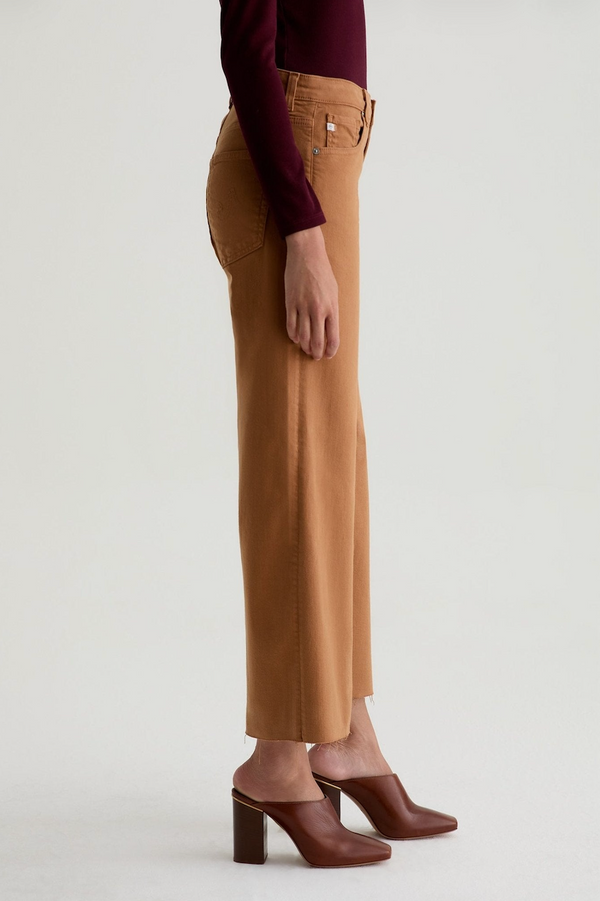 Saige Wide Leg Crop - Ginger