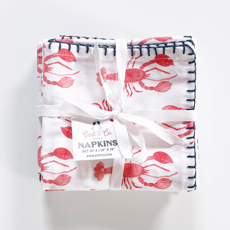 Lobster Cloth Napkin Set