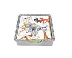 Labrador Beaded Napkin Box