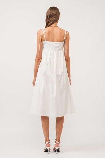 Everly Midi Dress - Off White