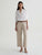 Hattie High-Rise Barrel Crop - Sulfur Light Taupe