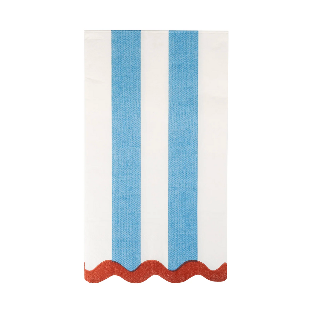 Hamptons Stripes Paper Dinner Napkin Set