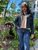 Shania Washed Suede Jacket - Twilight
