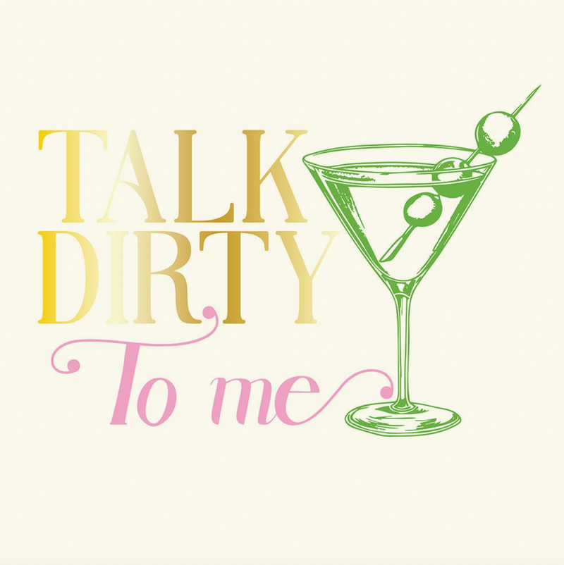 Martini Cocktail Napkins