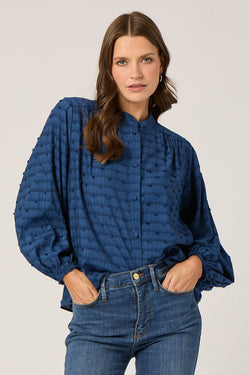 Cameron Top - Indigo