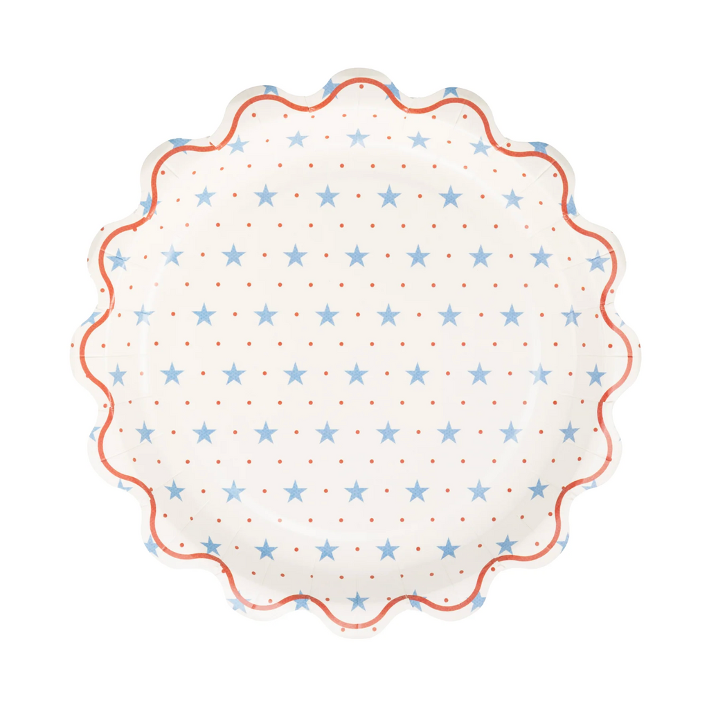 Hamptons Petite Stars 9" Paper Plates