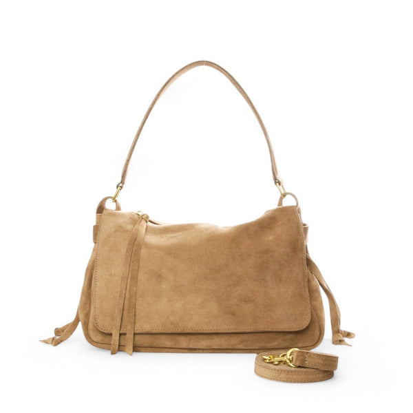 Suede Remi Shoulder Bag