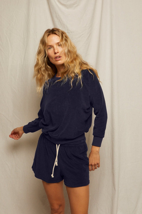 Summer Loop Terry Shorts - Navy