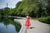 Rosette Dress - Persimmon