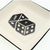 Fuck It Dice Square Trinket Tray