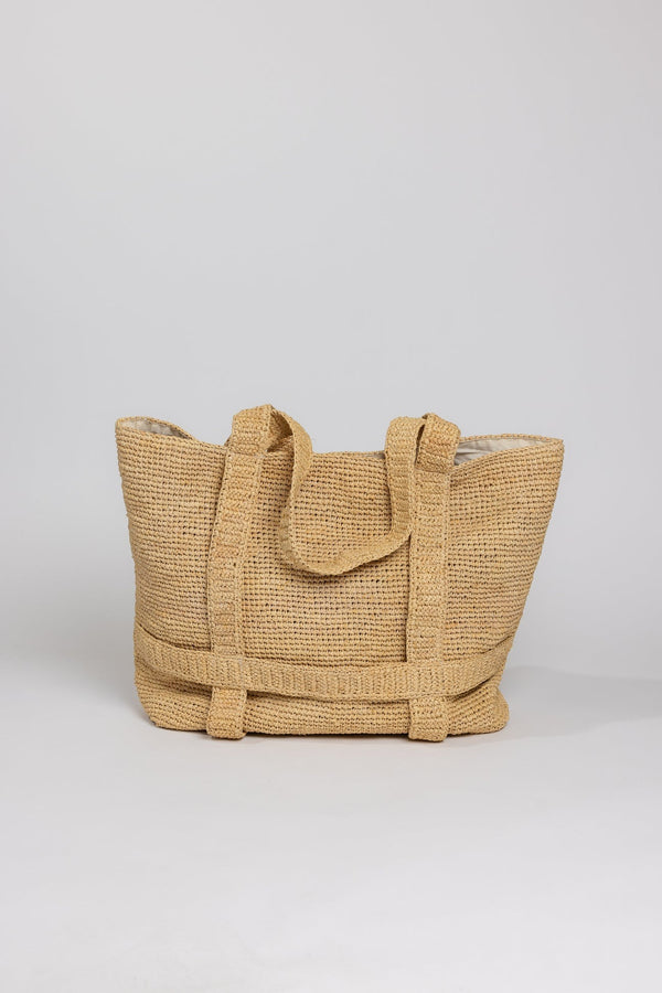 Original Straw Traveler Bag - Natural