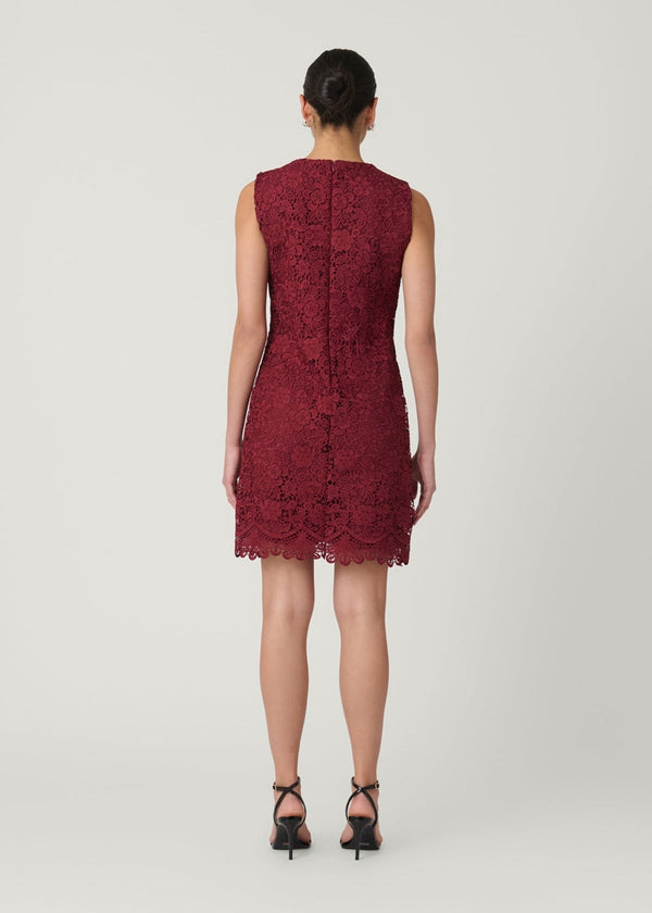 Shoshanna Mandi Dress - Burgundy