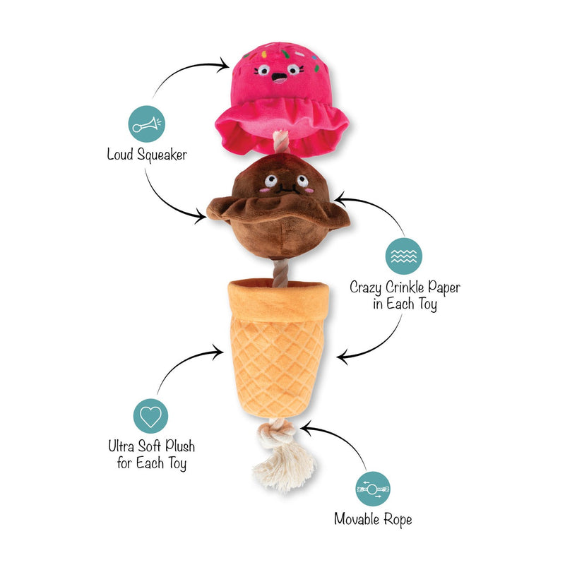 Losing Cone-Trol Rope Dog Toy