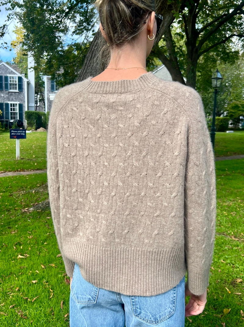 Perfect Day Cable Sweater