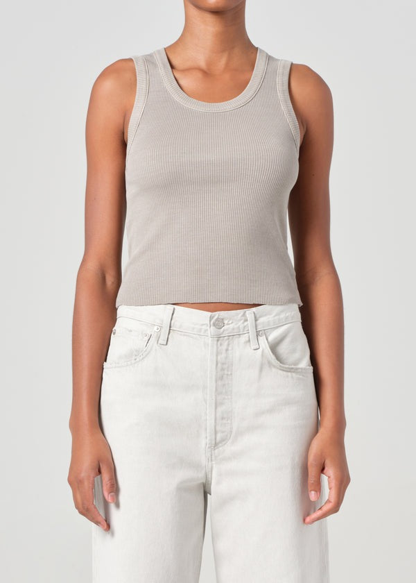 Shrunken Poppy Tank - Drab