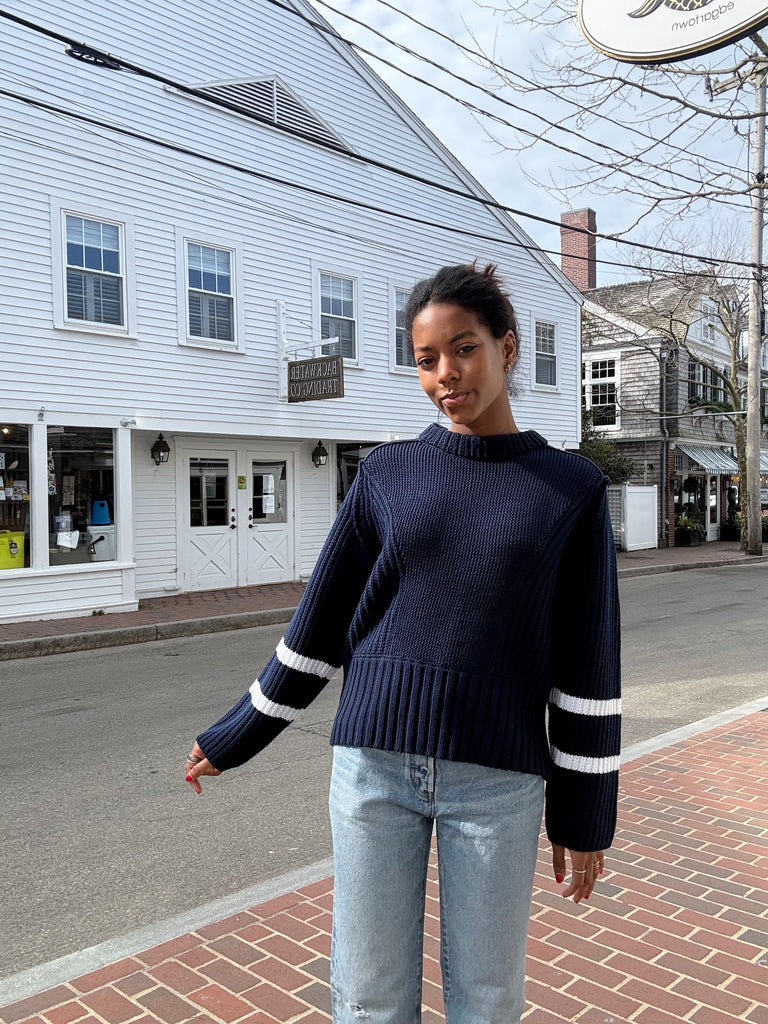 Siasconset Stripe Sweater