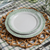 Sitio Stripe Dessert/Salad Plate Set - Basil