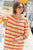 STS x Stay Stacked Planter's Punch Dress - Sunset Chevron