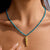 Sasha Fish Necklace - Blue