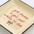 A Girl Just Wants To Live Square Trinket Tray