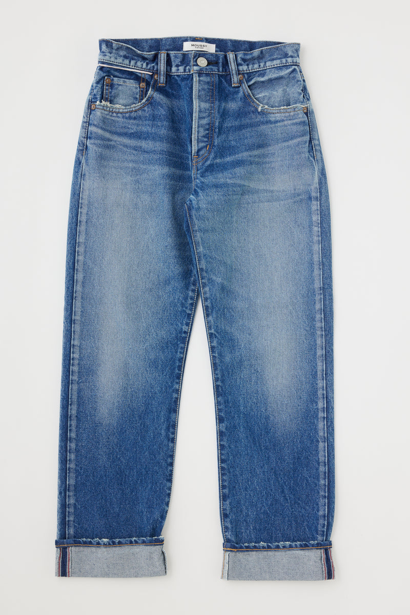 Moussy Foxwood Straight - Blue
