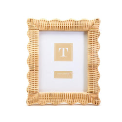 Two's Company Wicker Weave Picture Frame - 8x10