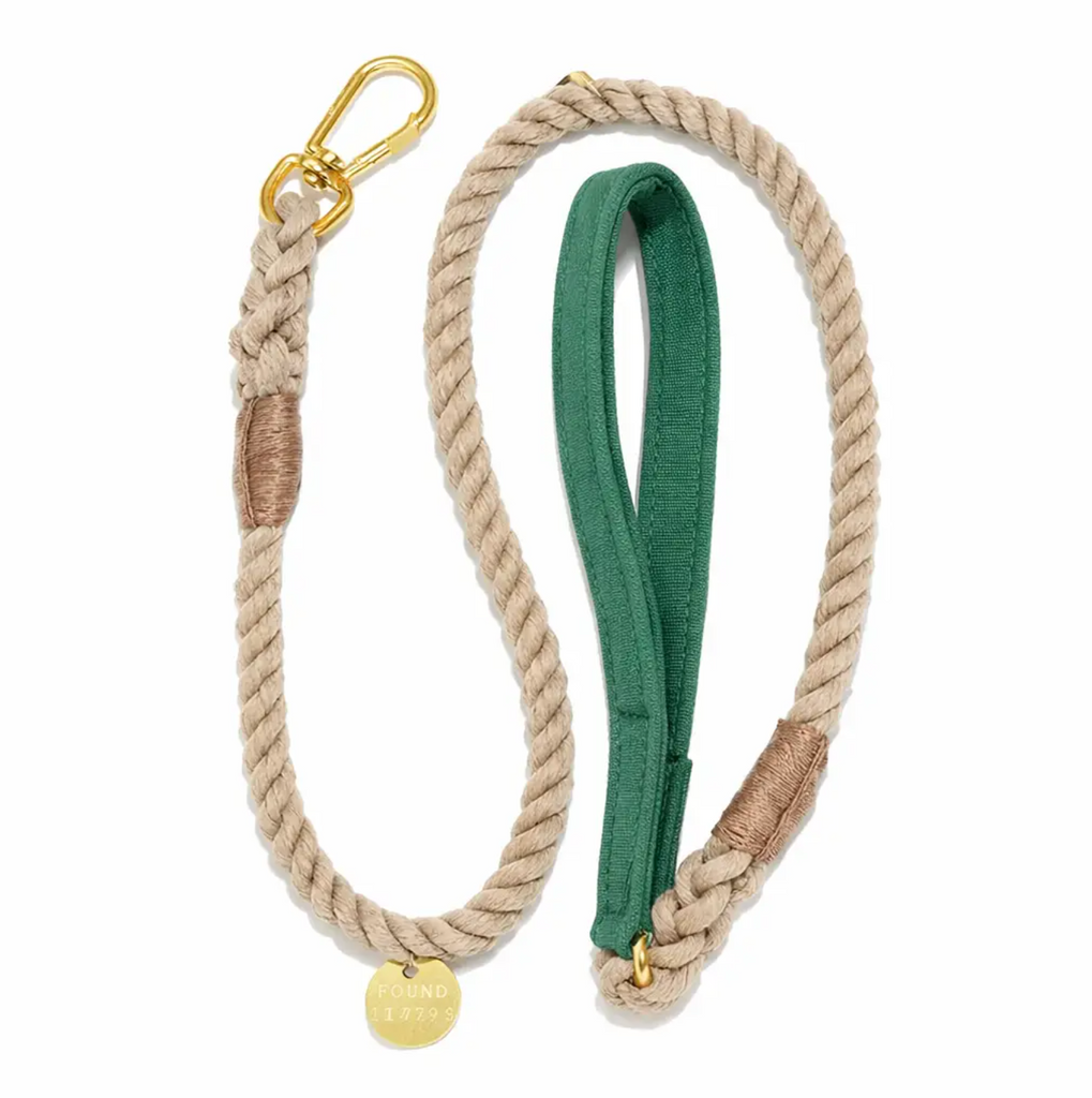 Rope & Waxed Canvas Pet Leash