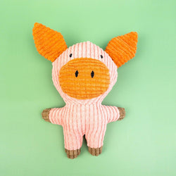 Small Pig Plush Dog Toy