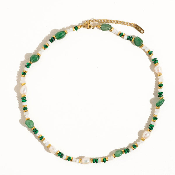 Fern Necklace - Green