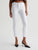 AG Jeans Sateen Prima Crop - White