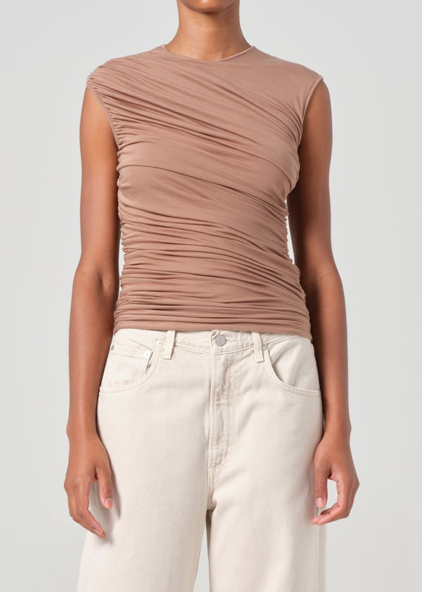 Ester Twist Tank - Moth