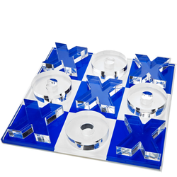 Tic Tac Toe Set - Blue/White