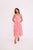 Cara Cara Rahi Midi Dress - Celeste Spot Red