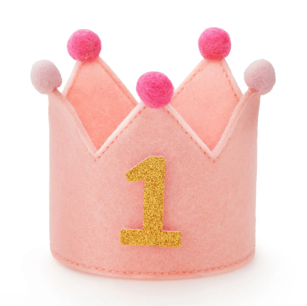 Dog Birthday Crown & Numbers Set