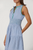 Suzette Dress - French Blue/Optic/Green