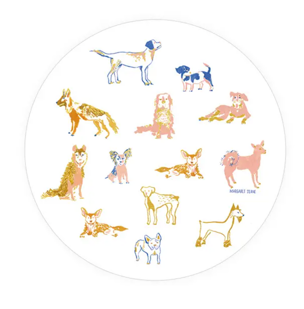 Dogs Coaster Set