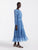 Saloni Isabel Dress - Coral Lapis/Samphire