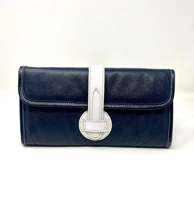 Charlie Leather Clutch