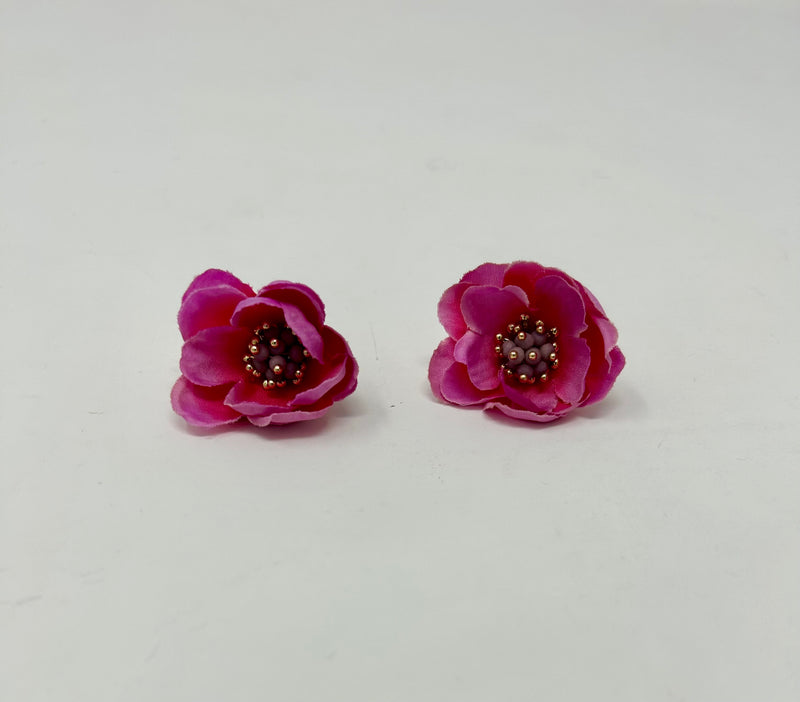 Antibes Earring - Fuchsia