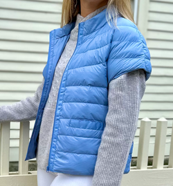 Palm Beach Puffer - Anniversary Blue