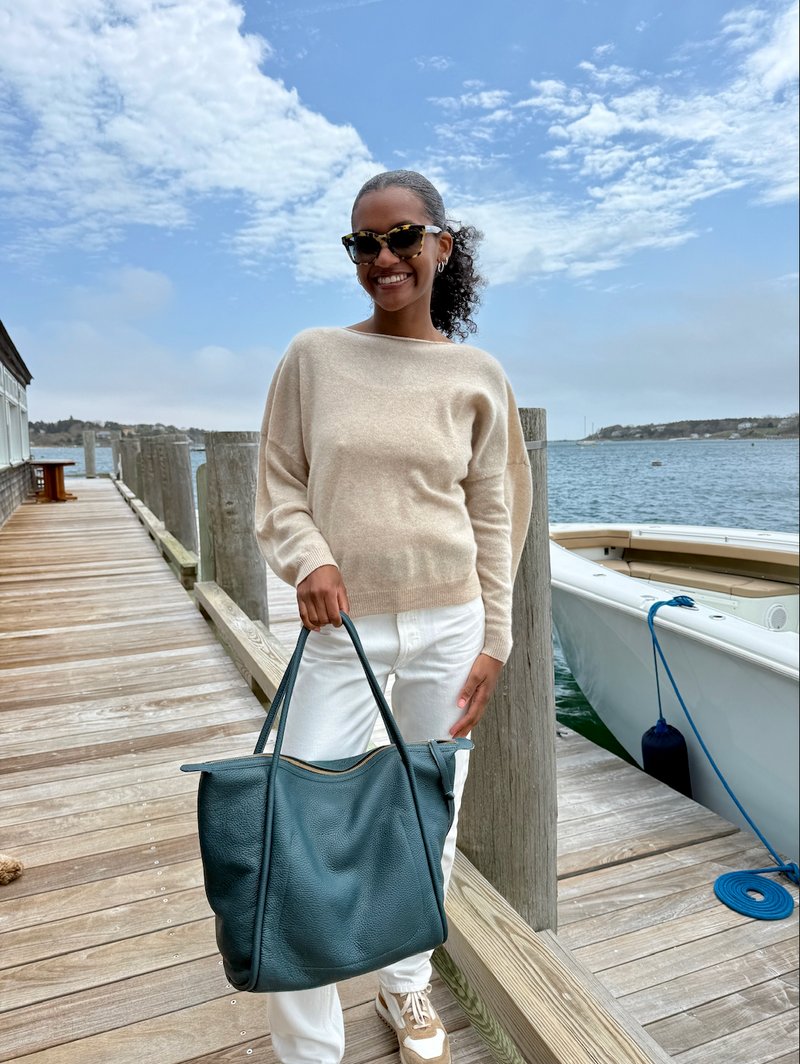 Serafina Leather Tote