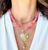Pink Jade Necklace
