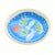 Swimming Fish Round Trinket Tray