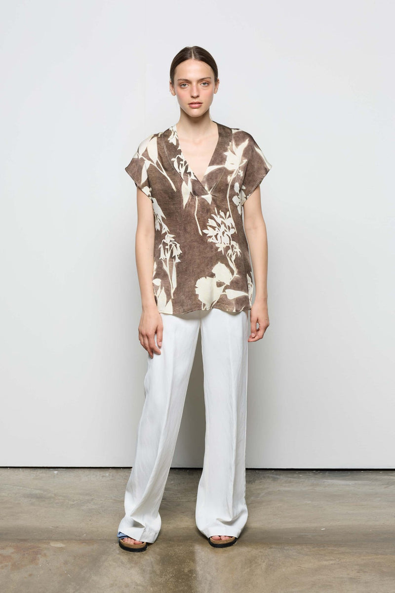 Diem Linen Viscose Trouser